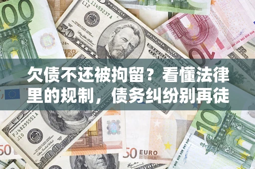 北京欠债不还被拘留？看懂法律里的规制，债务纠纷别再徒劳奔波