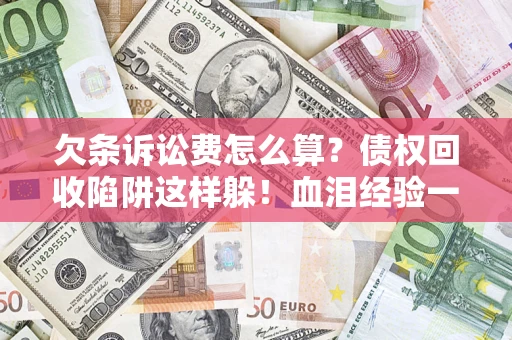 北京欠条诉讼费怎么算？债权回收陷阱这样躲！血泪经验一次讲透