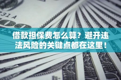 北京借款担保费怎么算？避开违法风险的关键点都在这里！