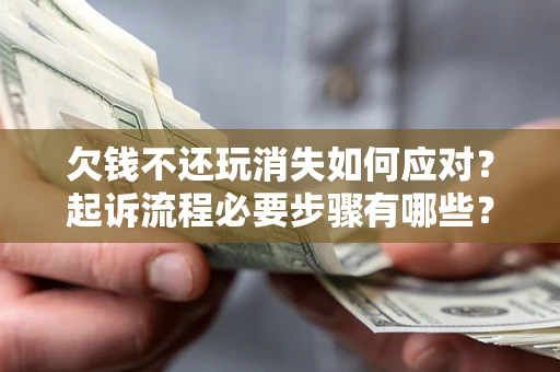 北京欠钱不还玩消失如何应对？起诉流程必要步骤有哪些？